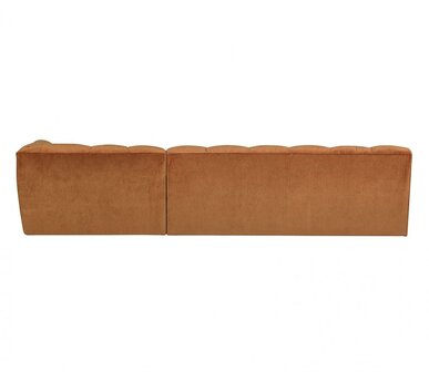 WOOOD Allure Chaise Longue Rechts Velvet Terra