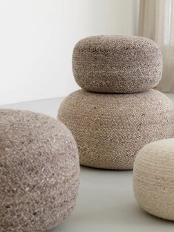 Beside Rugs poef Ease Camel