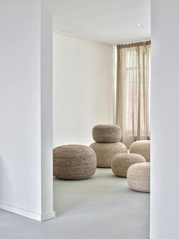 Beside Rugs poef Ease Camel