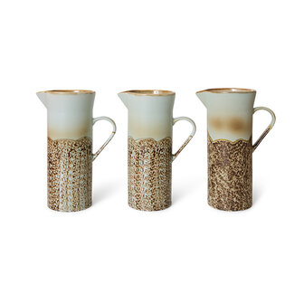 HKLIVING 70s ceramics Jug Shell