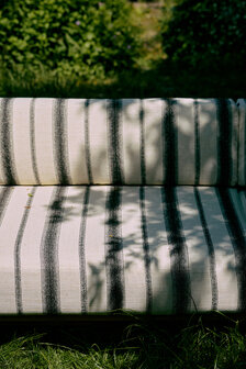 HKLIVING Outdoor Sofa Teak chalkstripe