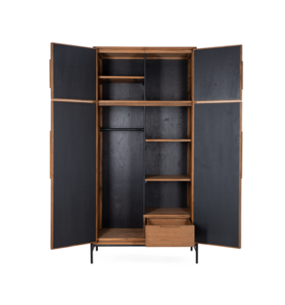 dBodhi Coco kledingkast 4 deuren 1 laden