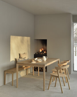 Ethnicraft Bok Dining Table 140cm Varnished