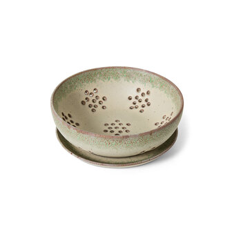 HKLIVING 70&#039;s ceramics Berry Bowl