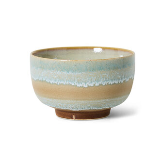 HKLIVING 70&#039;s ceramics Noodle Bowl Skyline