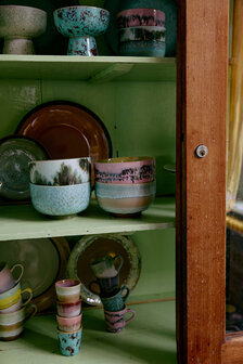 HKLIVING 70&#039;s ceramics Noodle Bowl Bubble