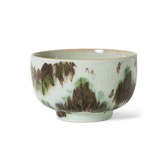 HKLIVING 70&#039;s ceramics Noodle Bowl Tide