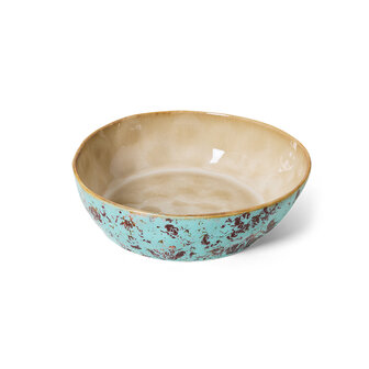 HKLIVING 70&#039;s ceramics Pasta Bowls Patina, Set Of 2