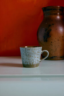 HKLIVING 70&#039;s ceramics Cappuccino Mugs Verdigris