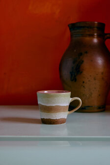 HKLIVING 70&#039;s ceramics Americano Mug Umber