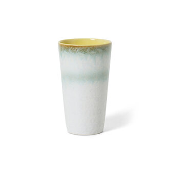 HKLIVING 70&#039;s ceramics Latte Mug Petal