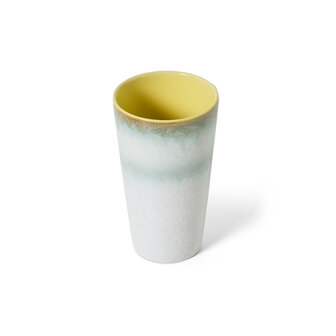 HKLIVING 70&#039;s ceramics Latte Mug Petal