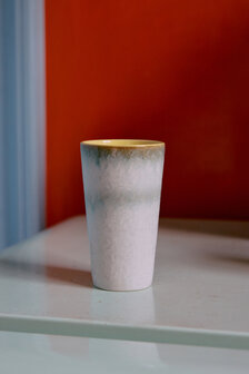 HKLIVING 70&#039;s ceramics Latte Mug Petal