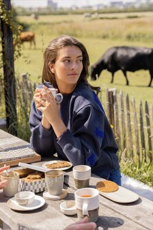 Zusss theemok me time wit grijsblauw