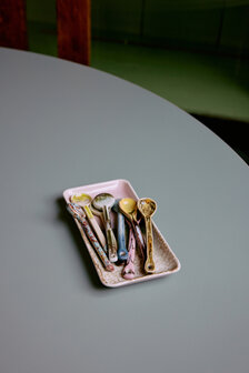 HKLIVING 70s Ceramics Spoons Sketch, M, set of 4