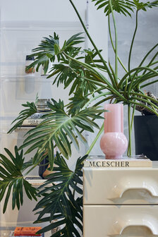 HKLIVING Glass Vase Flamingo Pink