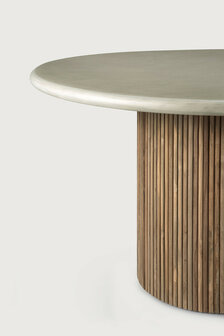 Ethnicraft Roller Max outdoor beton tafel small