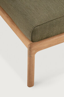 Ethnicraft Jack Outdoor Voetenbank Green
