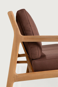 Ethnicraft Jack Outdoor 3-Zits Bank Burgundy