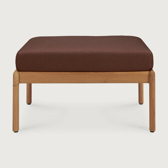 Ethnicraft Jack Outdoor Voetbank Burgundy