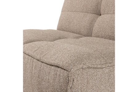 Vtwonen Cluster 1-zits element boucl&eacute; khaki bruin