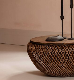 dBodhi Wave Salontafel Bruin 100cm
