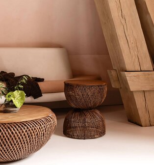 dBodhi Wave Bijzettafel Bruin