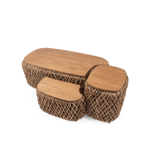 dBodhi Knut Square Padi Salontafelset Medium