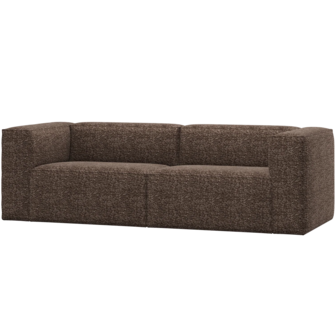 WOOOD Essentials  Bean 3,5-zits bank Bruin melange