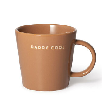 Vondels Thee mok DADDY COOL terracotta