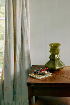 HKLIVING Silhouette glass vase, green