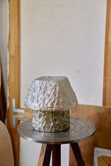 HKLIVING Artefact aluminum table lamp