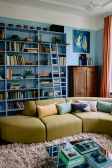 HKLIVING Cushion, watercolours (50x30 cm)