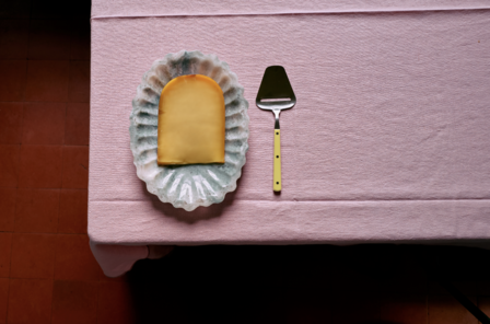 HKLIVING Ease table cloth rosette 140x220 cm 