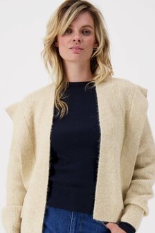 Zusss vest met schouder detail