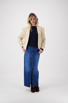 Zusss vest met schouder detail