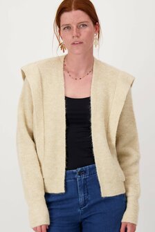 Zusss vest met schouder detail