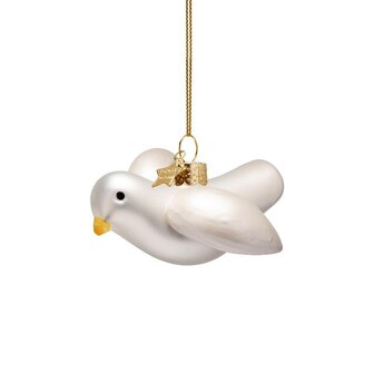 Vondels Ornament glas Nijntje-Miffy dove of peace 
