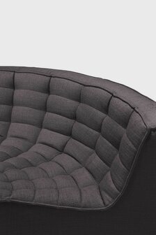 Ethnicraft N701 Modulaire Sofa Set Links Dark Grey