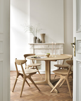 Ethnicraft Corto Dining Table Oak Round