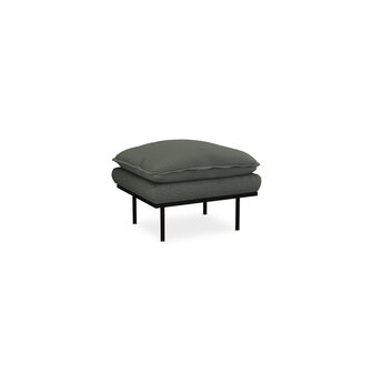 HKliving retro Hocker Wander, Army Green