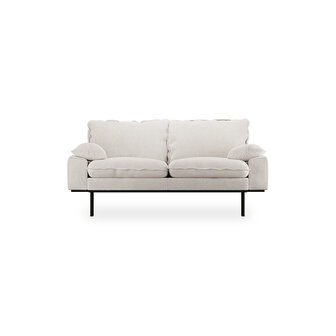 HKliving retro sofa 2 seats Boucle, Cream