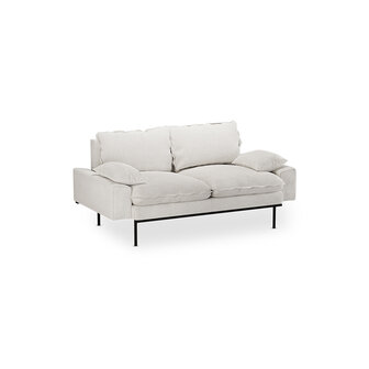 HKliving retro sofa 2 seats Boucle, Cream