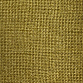 HKliving retro Hocker Linen, Burnt Ochre