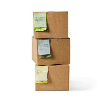 HKLIVING Glasses Citrine Set of 4