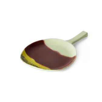 HKLIVING 70s Ceramics Platter Cherry