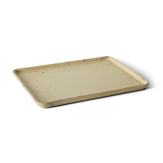 HKLIVING 70s Ceramics Large Tray Grit