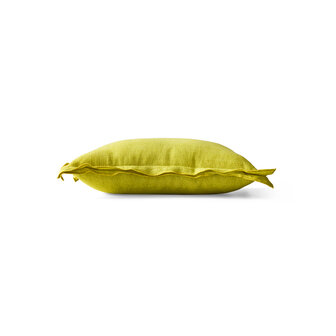 HKLIVING Linen Cushion Lemongrass 50x30cm