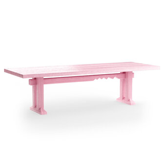 HKLIVING Forma Dining Table Pink 280cm