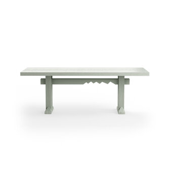 HKLIVING Forma Dining Table Smoke 220cm
